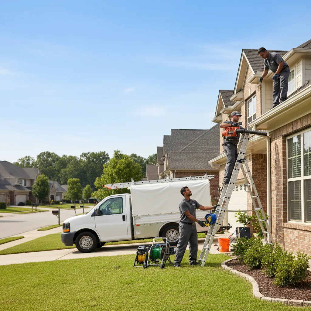 Home Gutter Service in Leesburg, OH near me